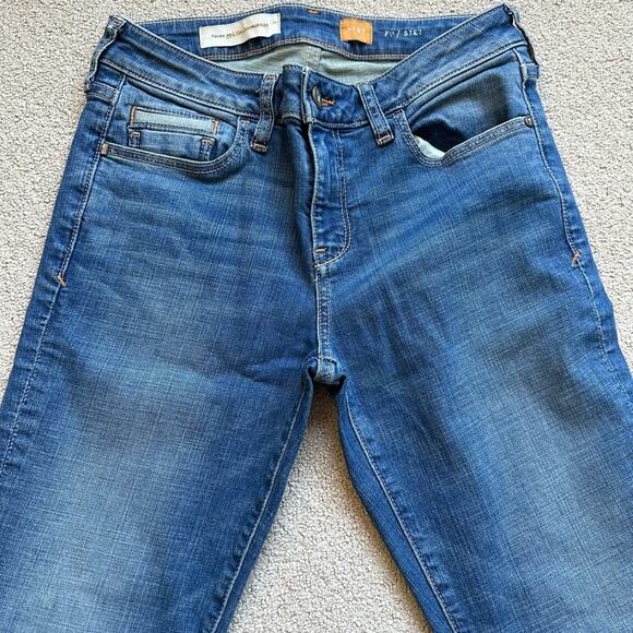 Pilcro and the Letterpress Women’s Jeans, Blue, Size 27, Fit Stet - Picture 3 of 12